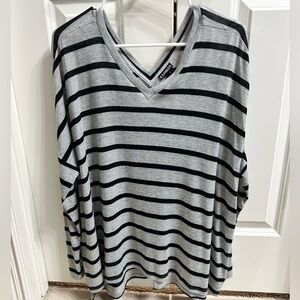 Express oversized long sleeve sweater/tee